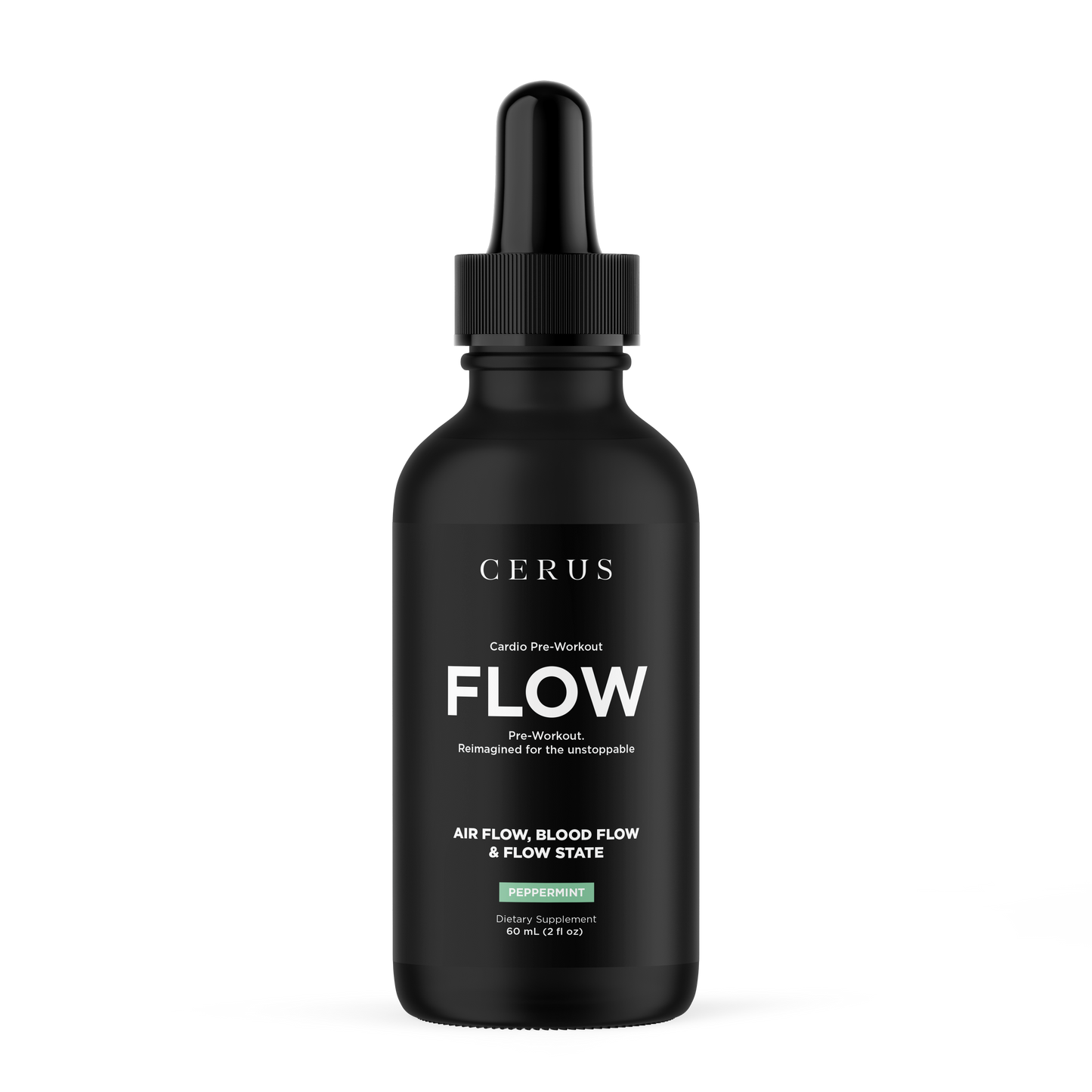 CERUS™ Flow – Stimulant-Free Pre-Workout for Airflow, Blood Flow, Flow State | 30 Servings