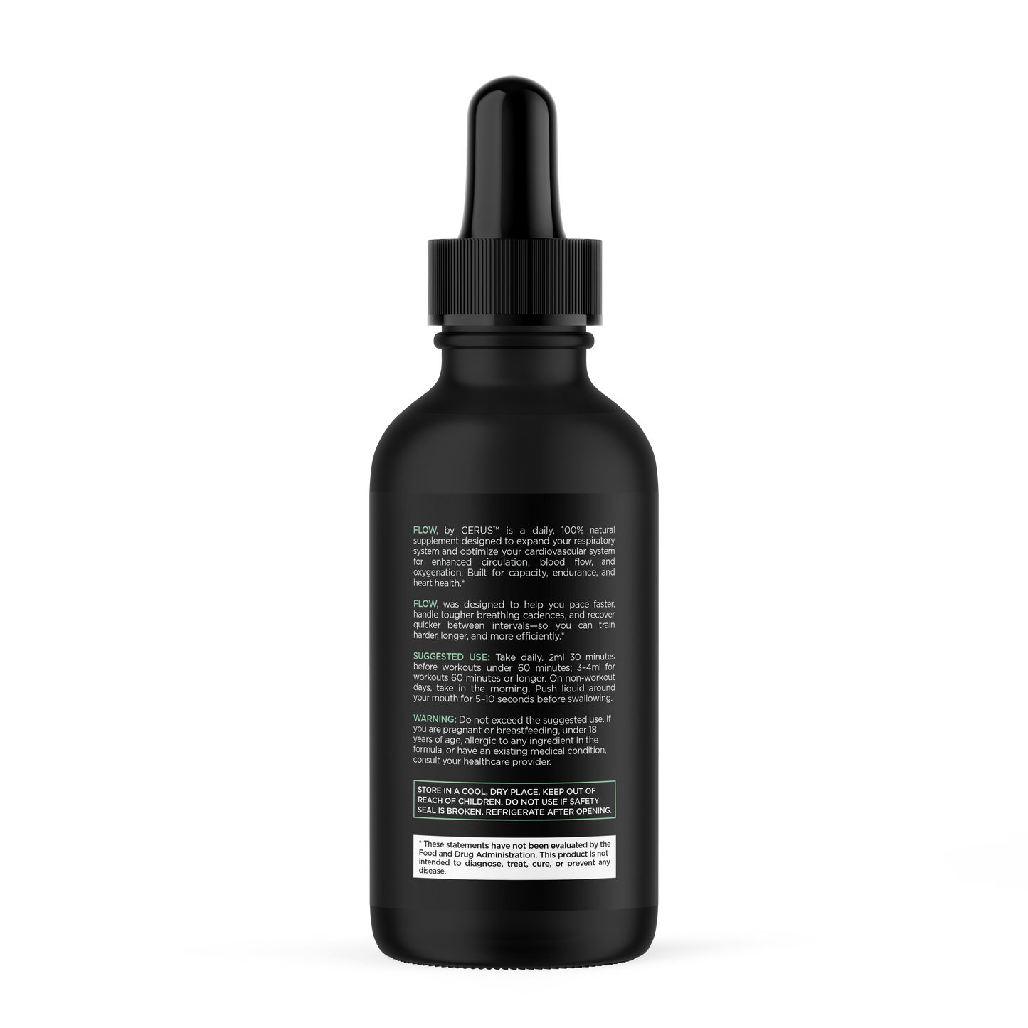 CERUS™ Flow – Stimulant-Free Pre-Workout for Airflow, Blood Flow, Flow State | 30 Servings