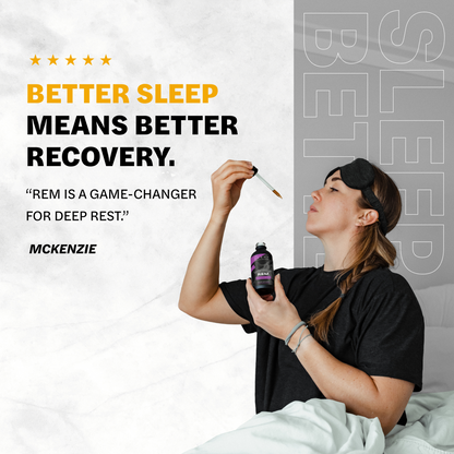 CERUS™ REM – Deep Sleep & Recovery Support | 100% Natural, No Melatonin | Magnolia Bark, Reishi, Ashwagandha, Valerian Root & Lavender | Fall Asleep Faster, Wake Up Clear | Hormone-Free Sleep Aid | 30 Servings
