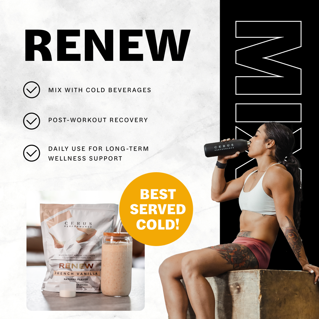CERUS™ Renew – Performance Collagen for Athletes | 30 Servings