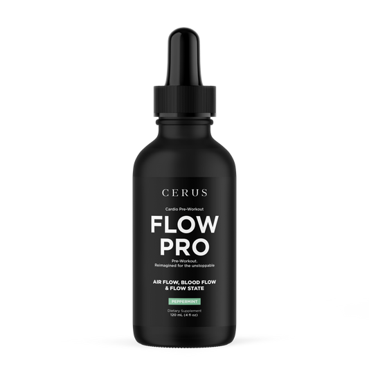 CERUS™ Flow – Stimulant-Free Pre-Workout for Airflow, Blood Flow, Flow State | 30 Servings